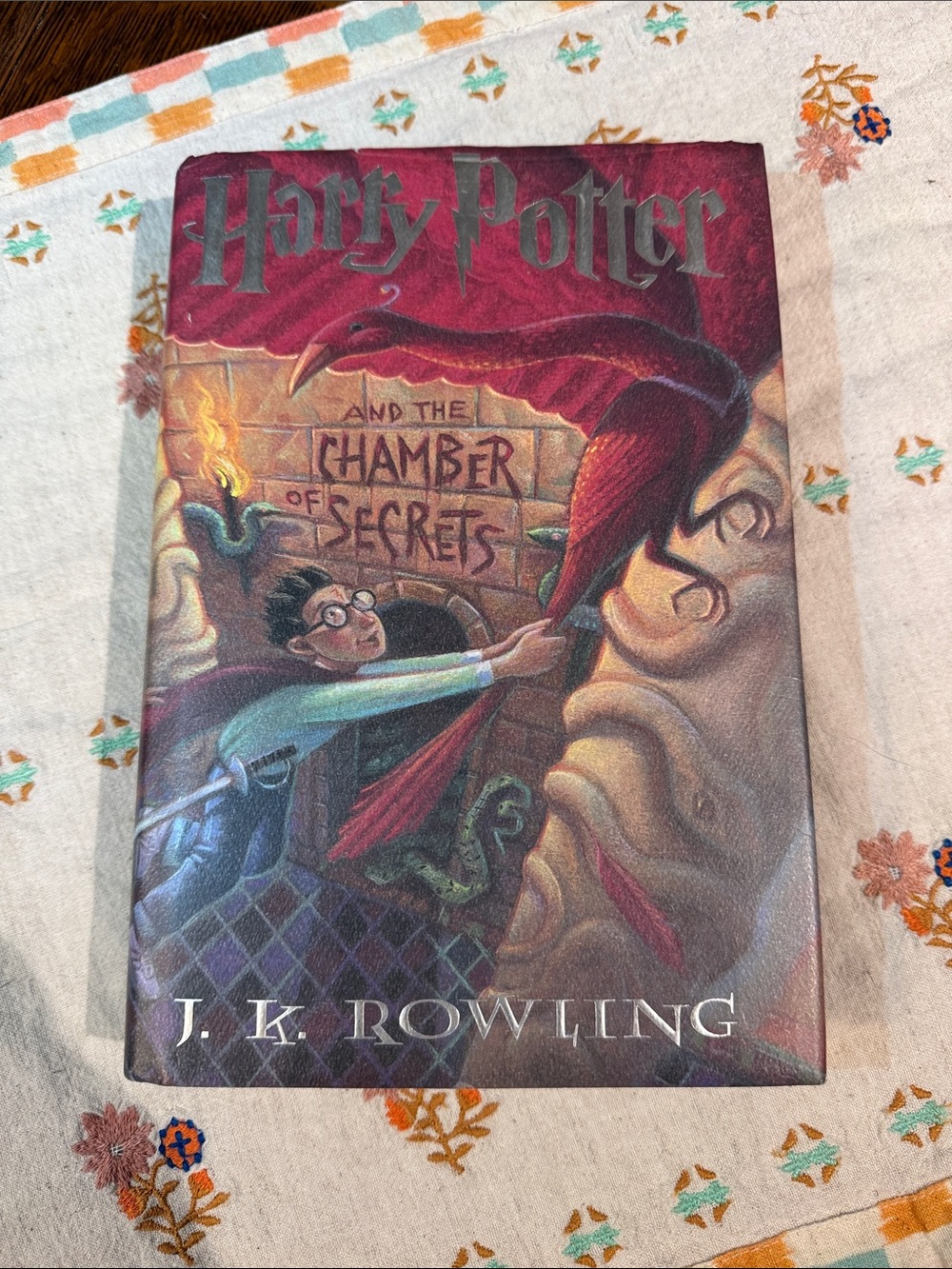 Harry Potter and the Chamber of Secrets - Hardcover by J.K. Rowling, BCE 1/1
